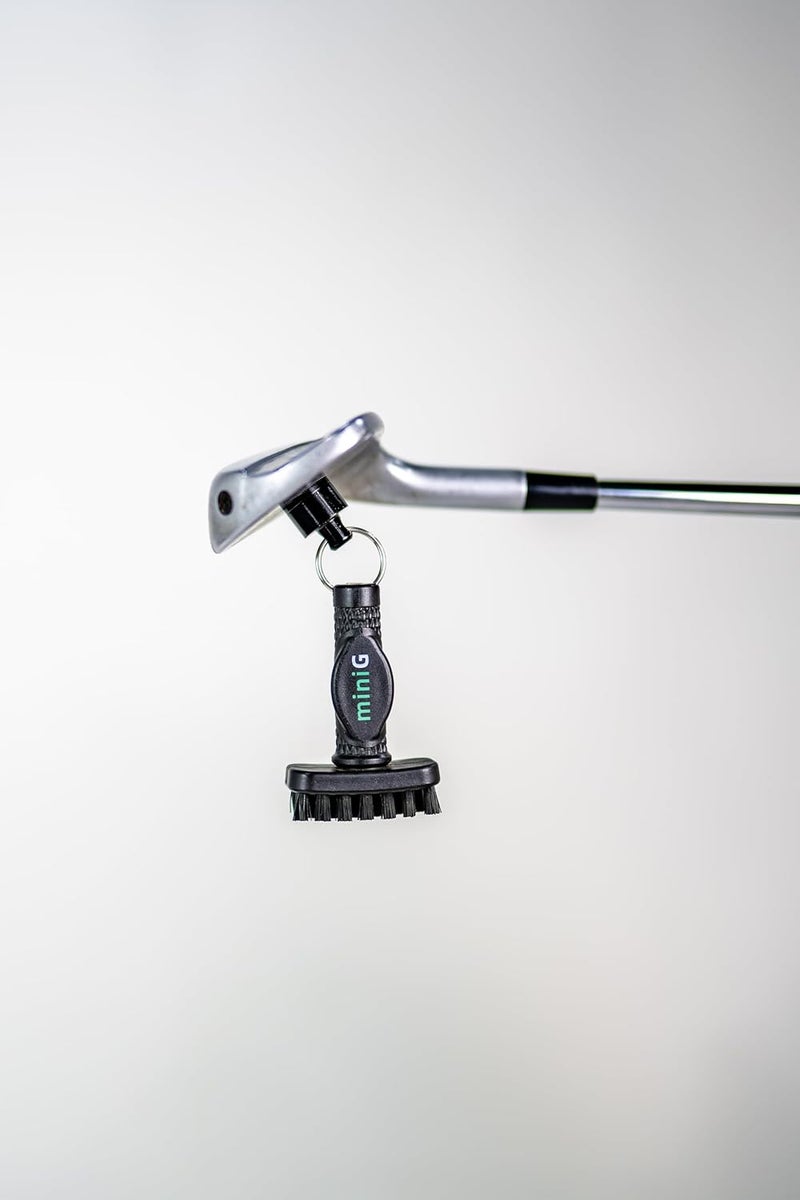 Grooveit Mini Golf Brush The Small MiniG 'Dry Scrubber' Features A Detachable Magnet, Heavy-Duty Nylon Bristles, and 3-Yr Warranty - Used On All Professional Golf Tours - Golf Accessory of 2023 - Image 3